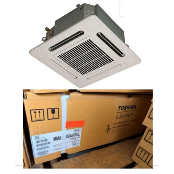 Carrier MMU-AP0244HPUL Toshiba Ductless Variable Flow (VRF) 24,000 Btu Indoor Heat Pump 4-Way Casset