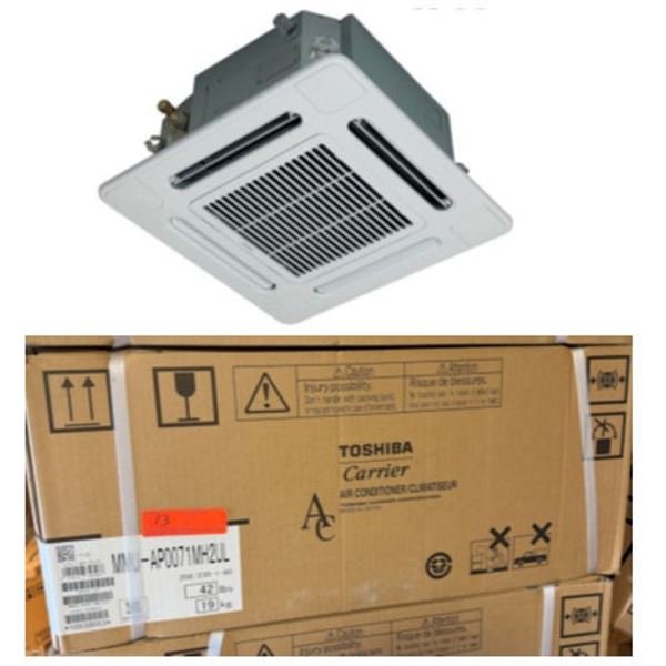 Carrier MMU-AP0071MH2UL Toshiba Compact 4-Way Cassette, 7.5/8.5 208/230-1-60 VRF System w/ RBC-AMS54