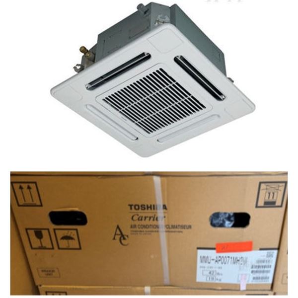 Carrier MMU-AP0071MH2UL Toshiba Compact 4-Way Cassette, 7.5/8.5 208/230-1-60 VRF System w/ RBC-AMS54