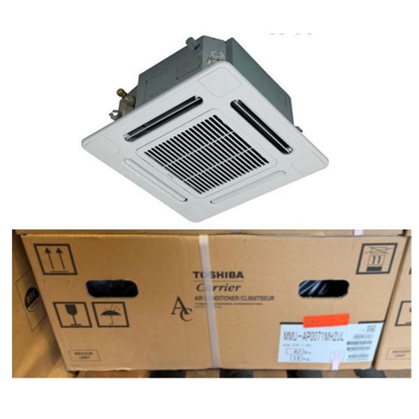 Carrier MMU-AP0071MH2UL Toshiba Compact 4-Way Cassette, 7.5/8.5 208/230-1-60 VRF System w/ RBC-AMS54