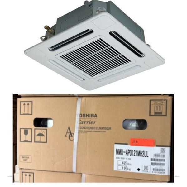 Carrier MMU-AP0121MH2UL Toshiba Ductless Variable Flow (VRF) 12000 Btu Indoor Compact 4-Way Heat Pum