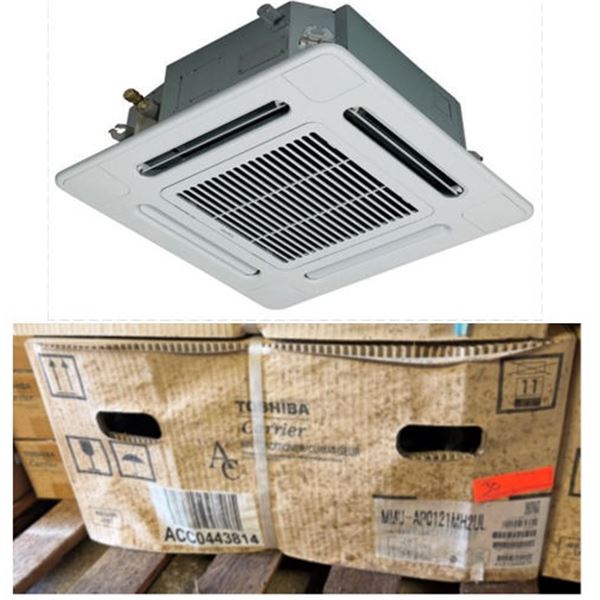 Carrier MMU-AP0121MH2UL Toshiba Ductless Variable Flow (VRF) 12000 Btu Indoor Compact 4-Way Heat Pum