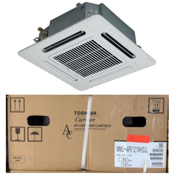 Carrier MMU-AP0121MH2UL Toshiba Ductless Variable Flow (VRF) 12000 Btu Indoor Compact 4-Way Heat Pum