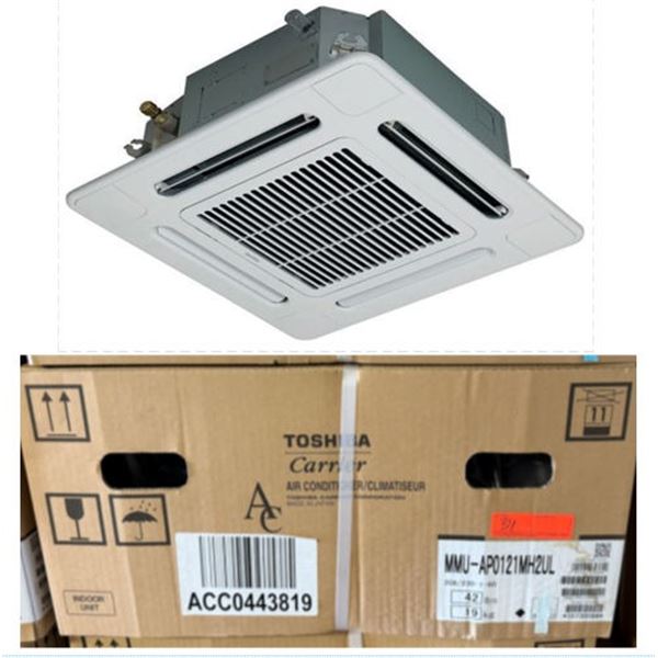 Carrier MMU-AP0121MH2UL Toshiba Ductless Variable Flow (VRF) 12000 Btu Indoor Compact 4-Way Heat Pum