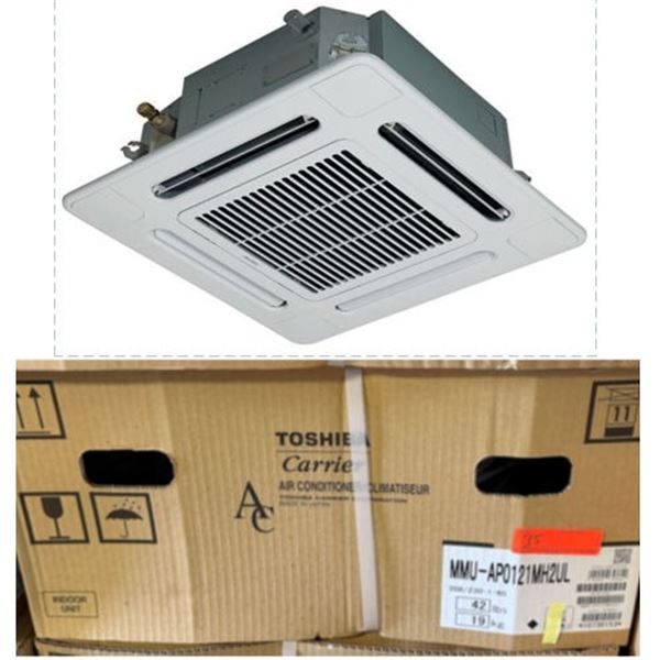 Carrier MMU-AP0121MH2UL Toshiba Ductless Variable Flow (VRF) 12000 Btu Indoor Compact 4-Way Heat Pum