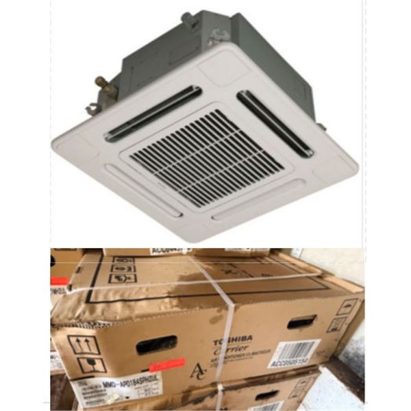 Carrier MMU-AP0184HP2UL Toshiba Ductless Variable Flow (VRF) 18000 Btu Indoor Compact 4-Way Cassette