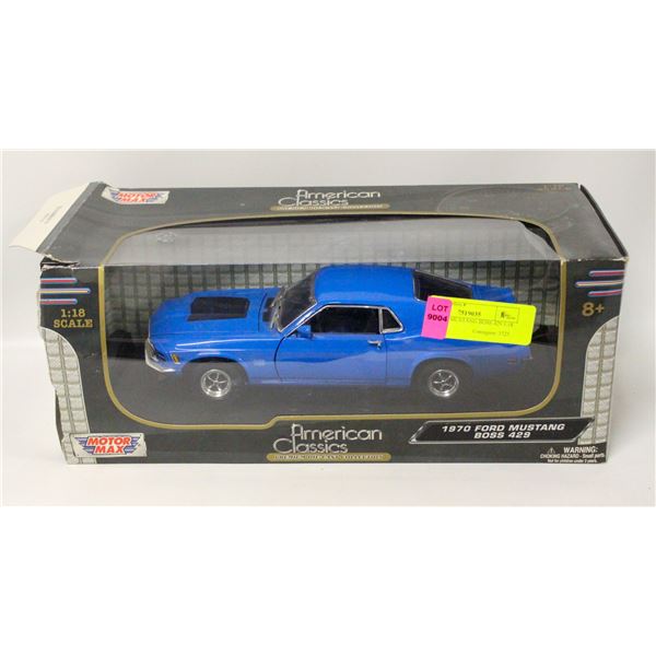 1970 FORD MUSTANG BOSS 429 1:18 DIECAST