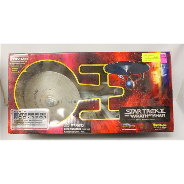 STARTREK ENTERPRISE NCC1701 SHIP KHAN