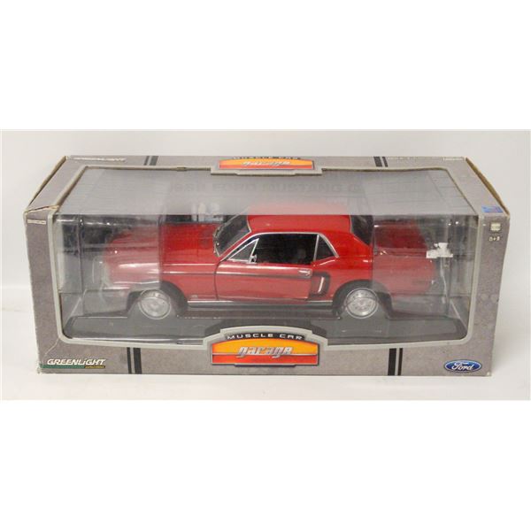 1965 MUSTANG COUPE GREEN LIGHT 1:18 DIECAST