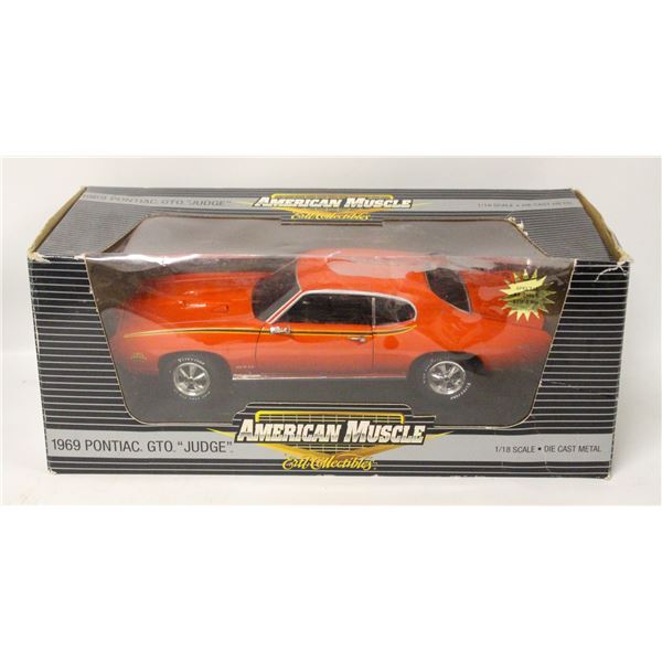 1969 PONTIAC GTO JUDGE DIECAST 1:18