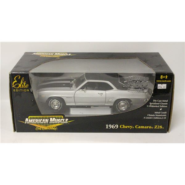 1969 CHEVY CAMARO Z28 ERTL 1:18 DIECAST