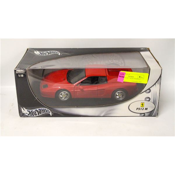 FERRARI 512M 1:18 HOTWHEELS DIECAST