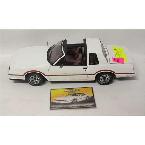 1985 MONTE CARLO SS ERTL AUTHENTICS 1:18