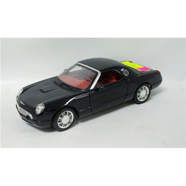 BLACK FORD THUNDERBIRD 1:18 DIECAST