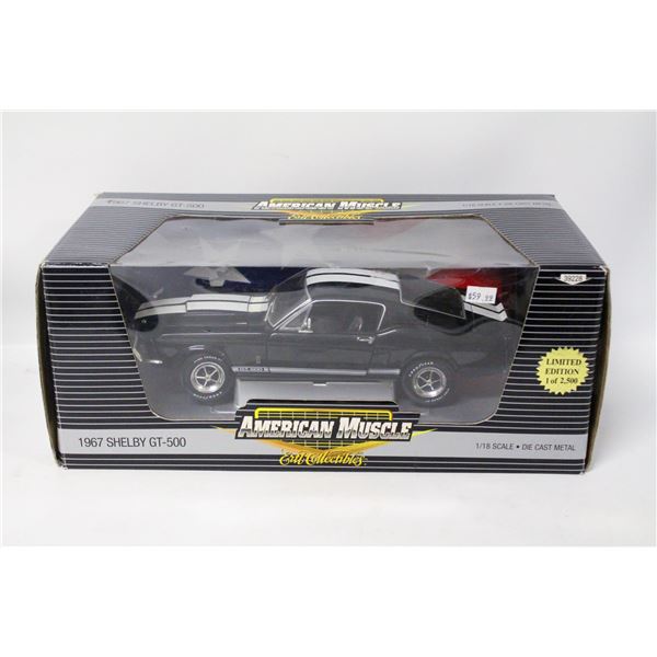 1967 SHELBY GT500 MUSTANG ERTL 1:18 DIECAST