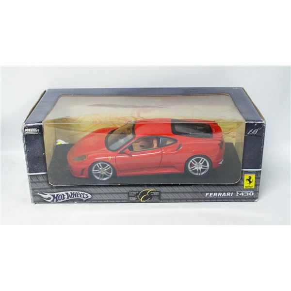 FERRARI F430 HOTWHEELS 1:18 LTD DIECAST