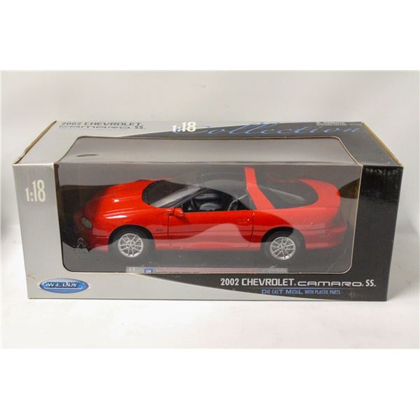 2002 CHEVY CAMARO SS DIECAST WELLY 1:18