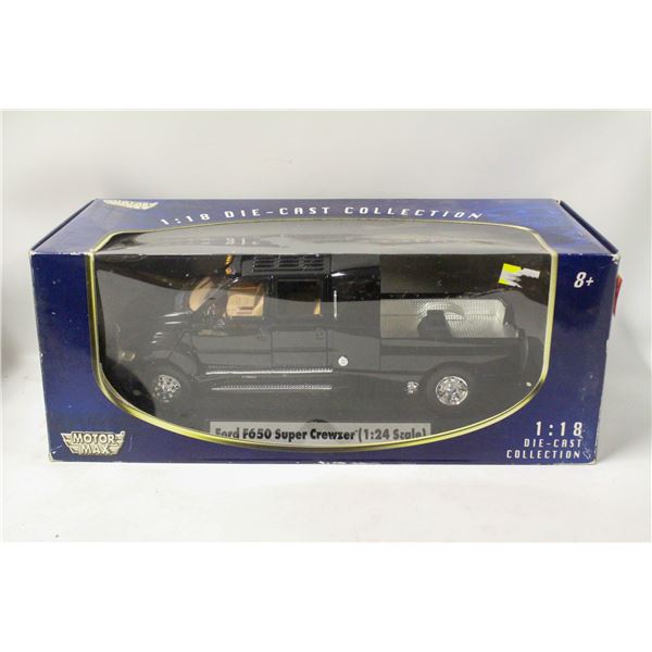 FORD F650 SUPER CRUISER TRUCK DIECAST 1:18