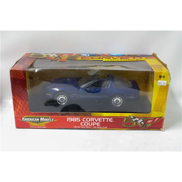 1985 CORVETTE COUPE ERTL DIECAST 1:18