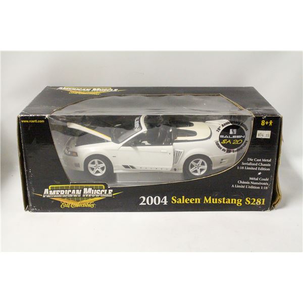 2004 SALEEN MUSTANG S281 DIECAST ERTL 1:18