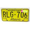 Image 1 : 1970S ALBERTA LICENSE PLATE
