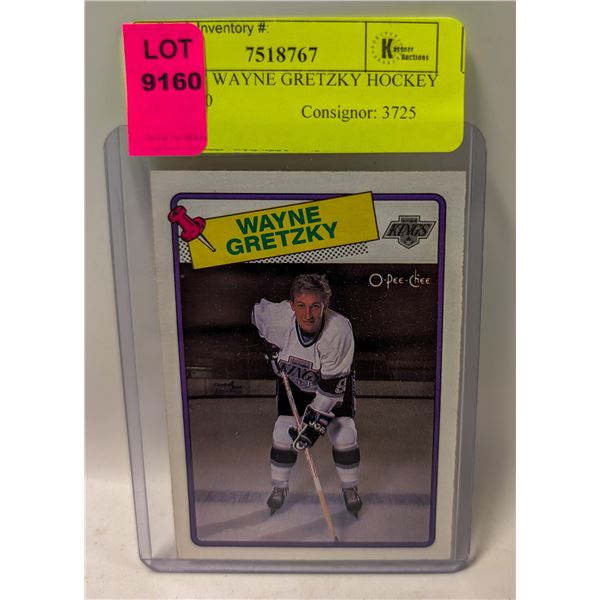 1988 OPC WAYNE GRETZKY HOCKEY CARD 120