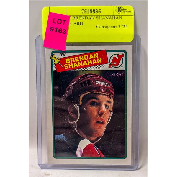 1988 OPC BRENDAN SHANAHAN ROOKIE CARD