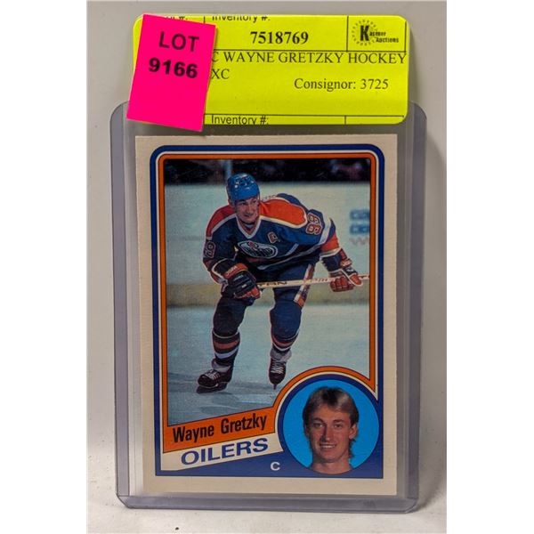1984 OPC WAYNE GRETZKY HOCKEY CARD EXC