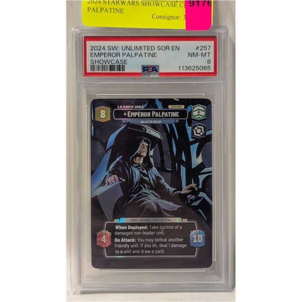2024 STARWARS SHOWCASE CHASE PALPATINE
