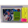 Image 1 : 1982 OPC WAYNE GRETZKY HOCKEY CARD 216