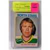 Image 1 : 1975 OPC GLEN SATHER HOCKEY CARD