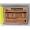 Image 2 : 1982 OPC RYNE SANDBERG ROOKIE CARD