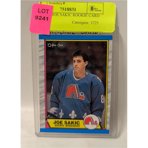 1989 OPC JOE SAKIC ROOKIE CARD