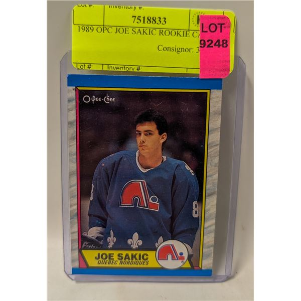 1989 OPC JOE SAKIC ROOKIE CARD