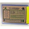 Image 2 : 1984 OPC GUY CARBONNEAU HOCKEY CARD