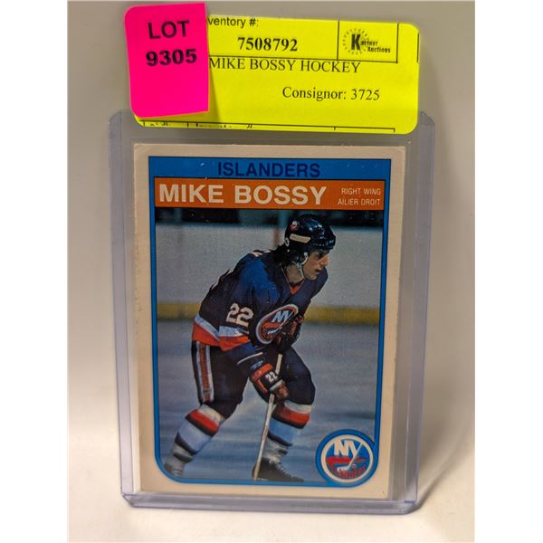 1982 OPC MIKE BOSSY HOCKEY CARD 199