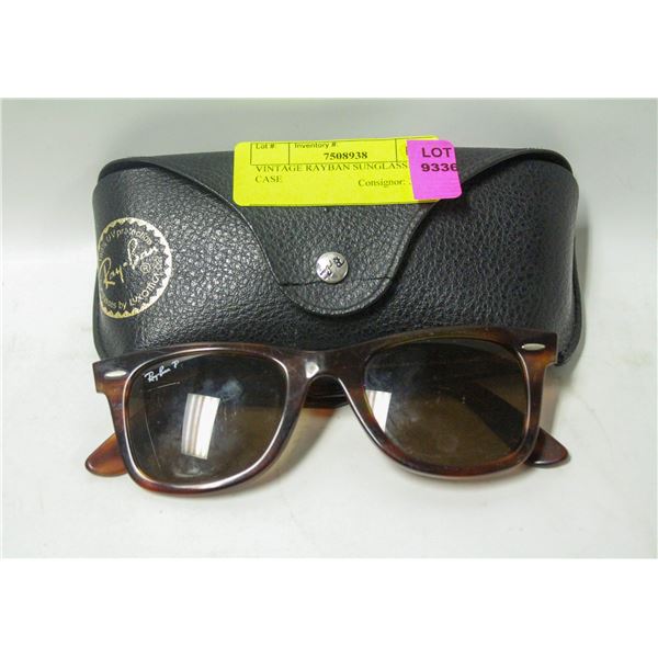 VINTAGE RAYBAN SUNGLASSES W CASE
