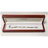 Image 1 : 925 STERLING W DIAMOND BRACELET