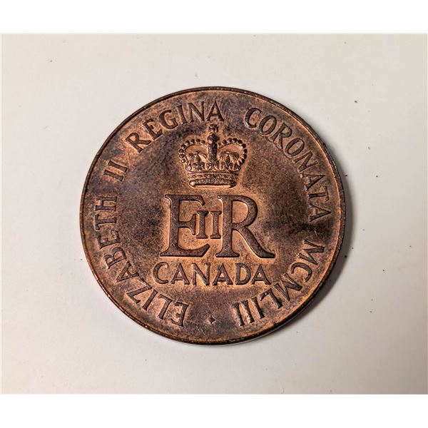 1953 QUEEN ELIZABETH CORONATION TOKEN