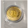 Image 1 : GOLD PLATED FINE SILVER CANADA $20 COIN
