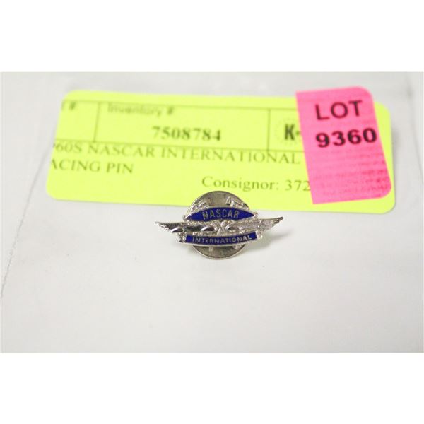 1960S NASCAR INTERNATIONAL RACING PIN