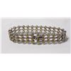 Image 1 : 925 SILVER BRACELET WITH CITRINE STONES