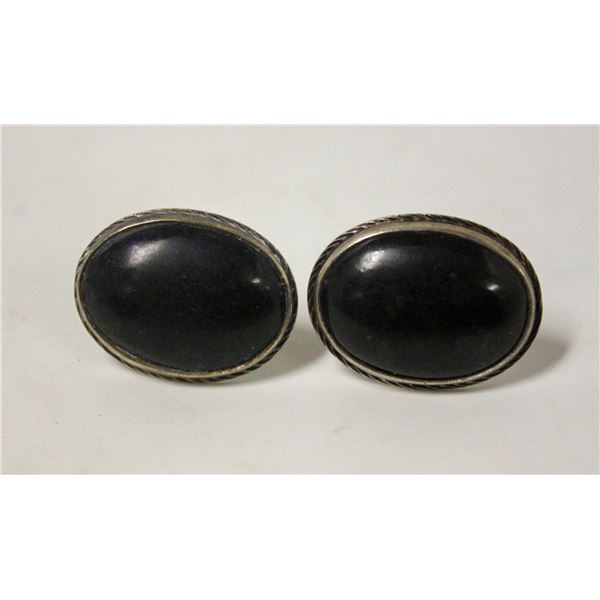 STERLING SILVER MENS CUFFLINKS