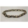 Image 1 : 925 SILVER AND SAPPHIRE TENNIS BRACELET MADAME