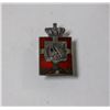 Image 1 : WW2 SILVER DANISH RESISTANCE PIN