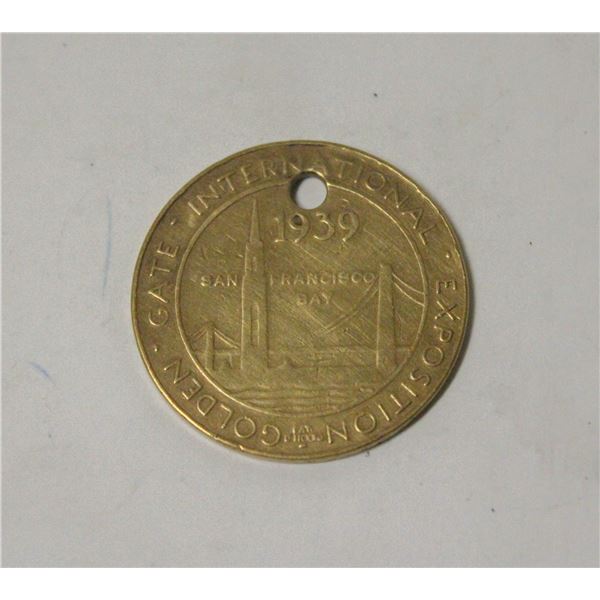 1939 SAN FRANSICO EXPOSITION TOKEN