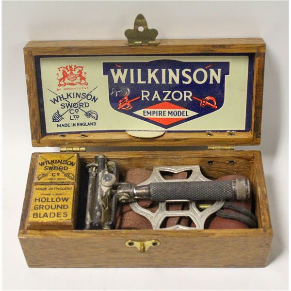 1900S WILKINSON RAZOR W ORIG BOX COMPLETE