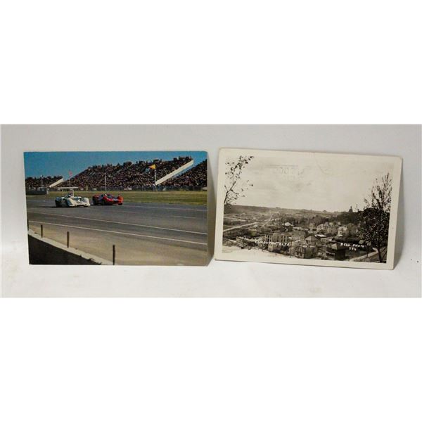 PAIR OF HISTORIC EDMONTON POST CARDS