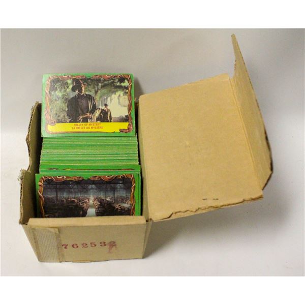 LARGE LOT OF INDIANA JONES CARDS NEAR SET