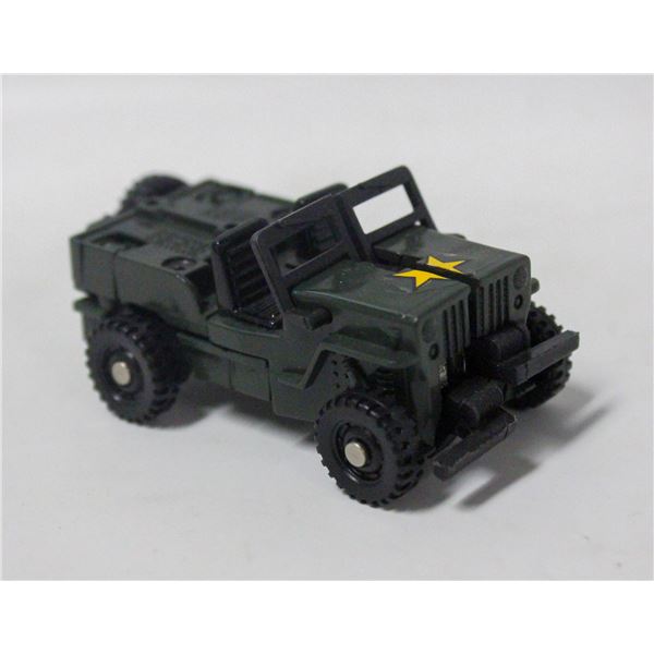 1980S GOBOTS ARMY JEEP TOY